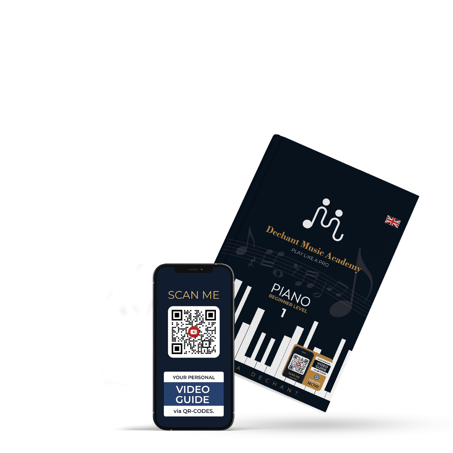 Play Like A Pro Piano Beginner Level 1 - Hardcover Book