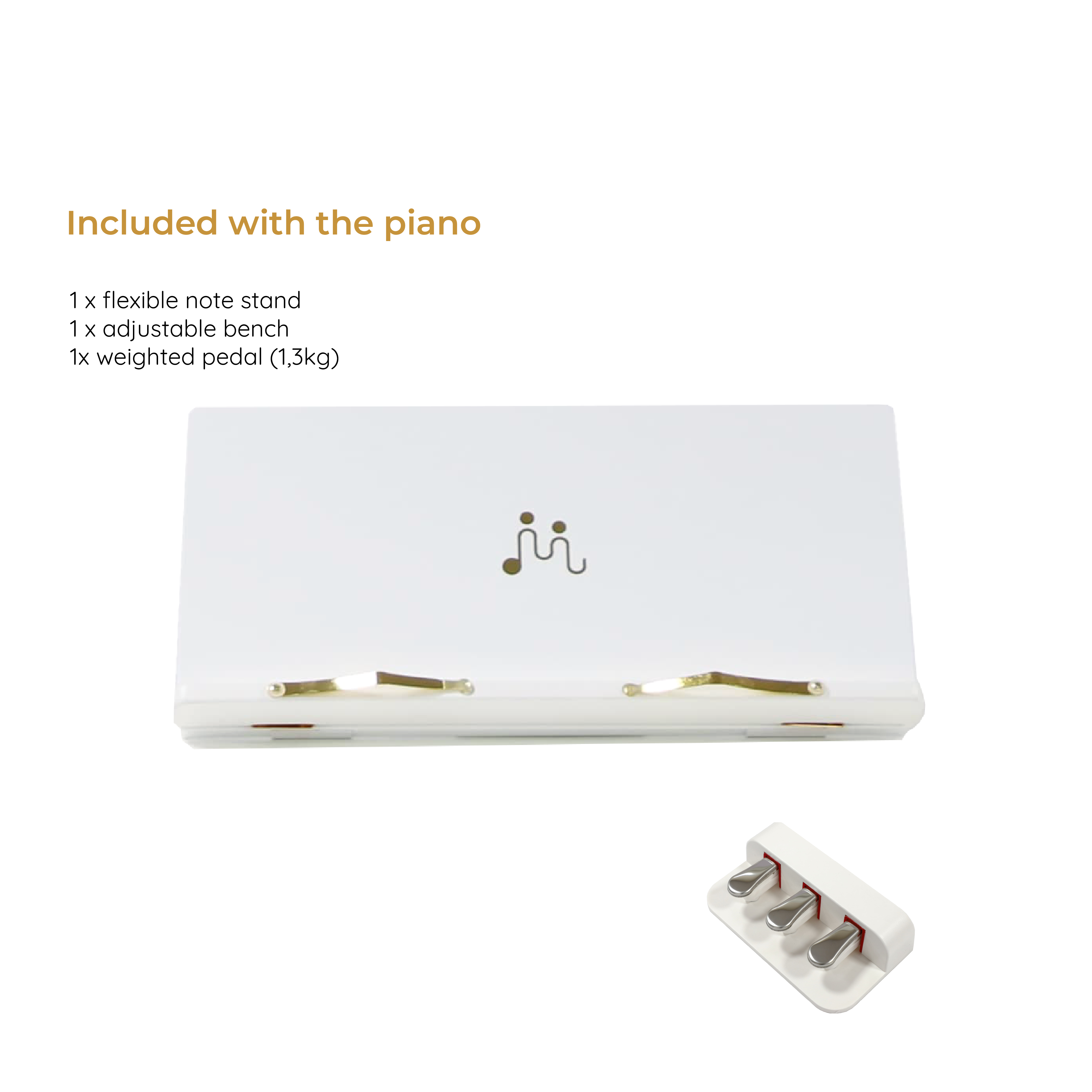 White Piano - TDPU 801