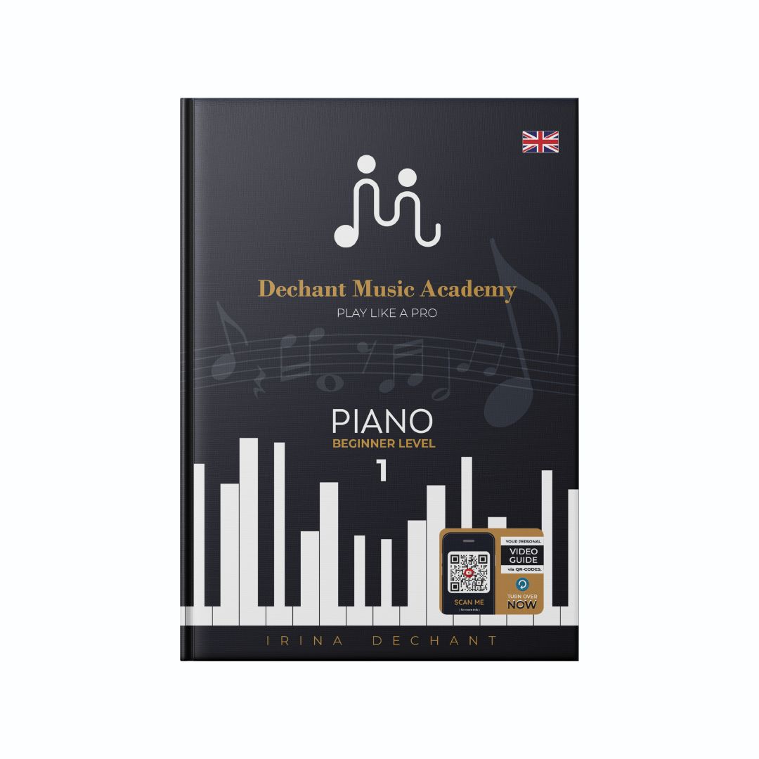 Play Like A Pro Piano Beginner Level 1 - Hardcover Book