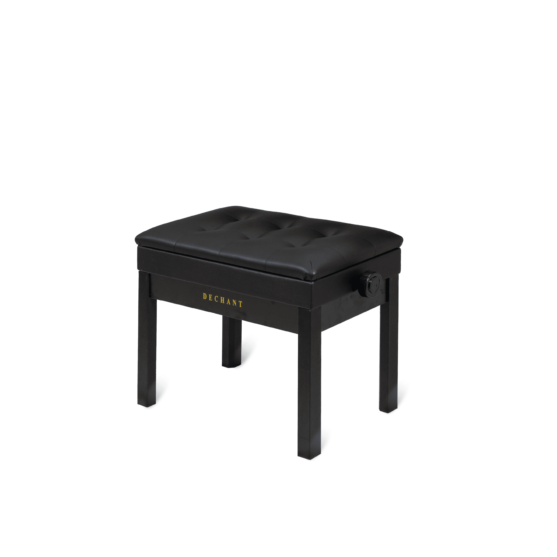 Piano Bench with Solid Wood Legs