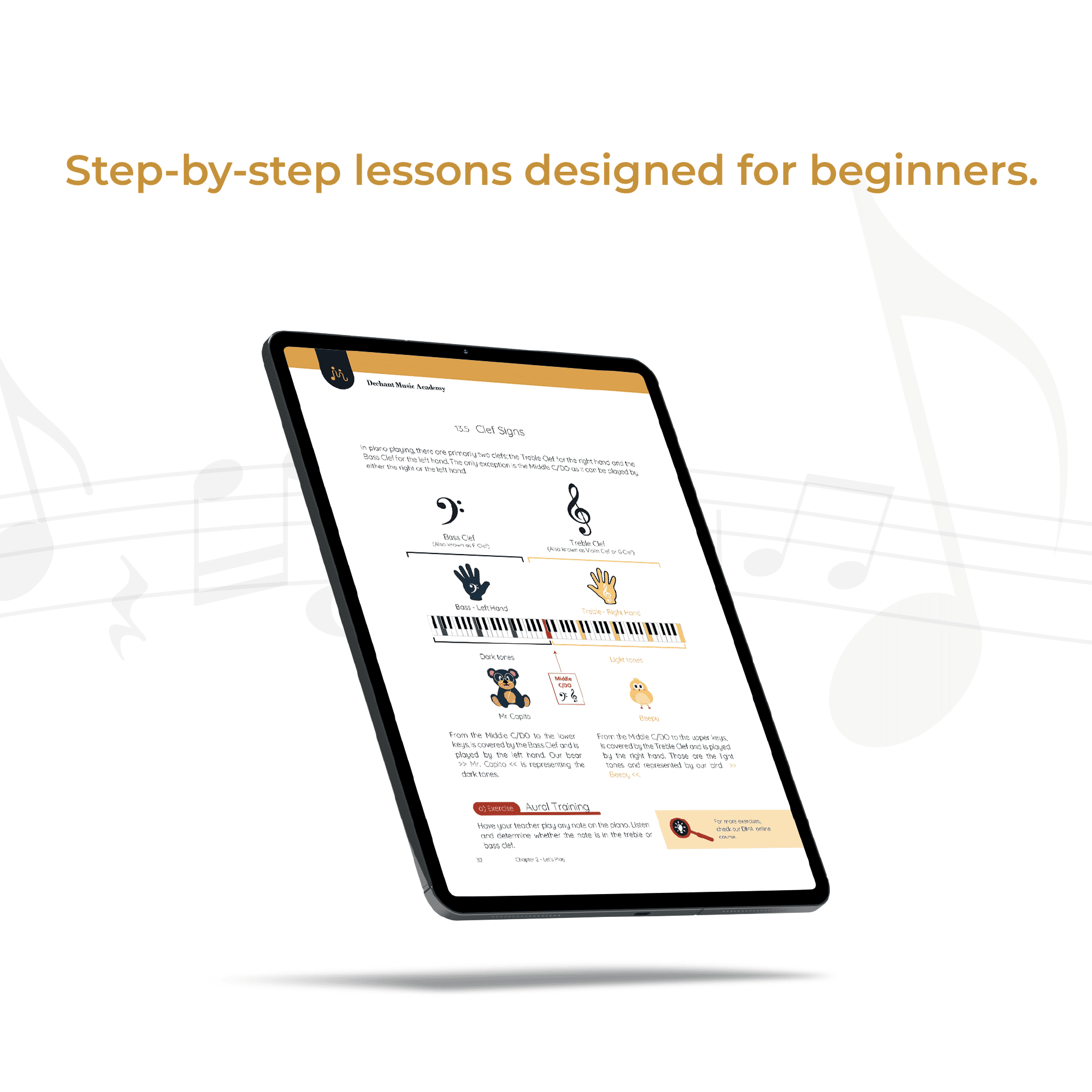 Play Like A Pro Piano Beginner Level 1 - eBook