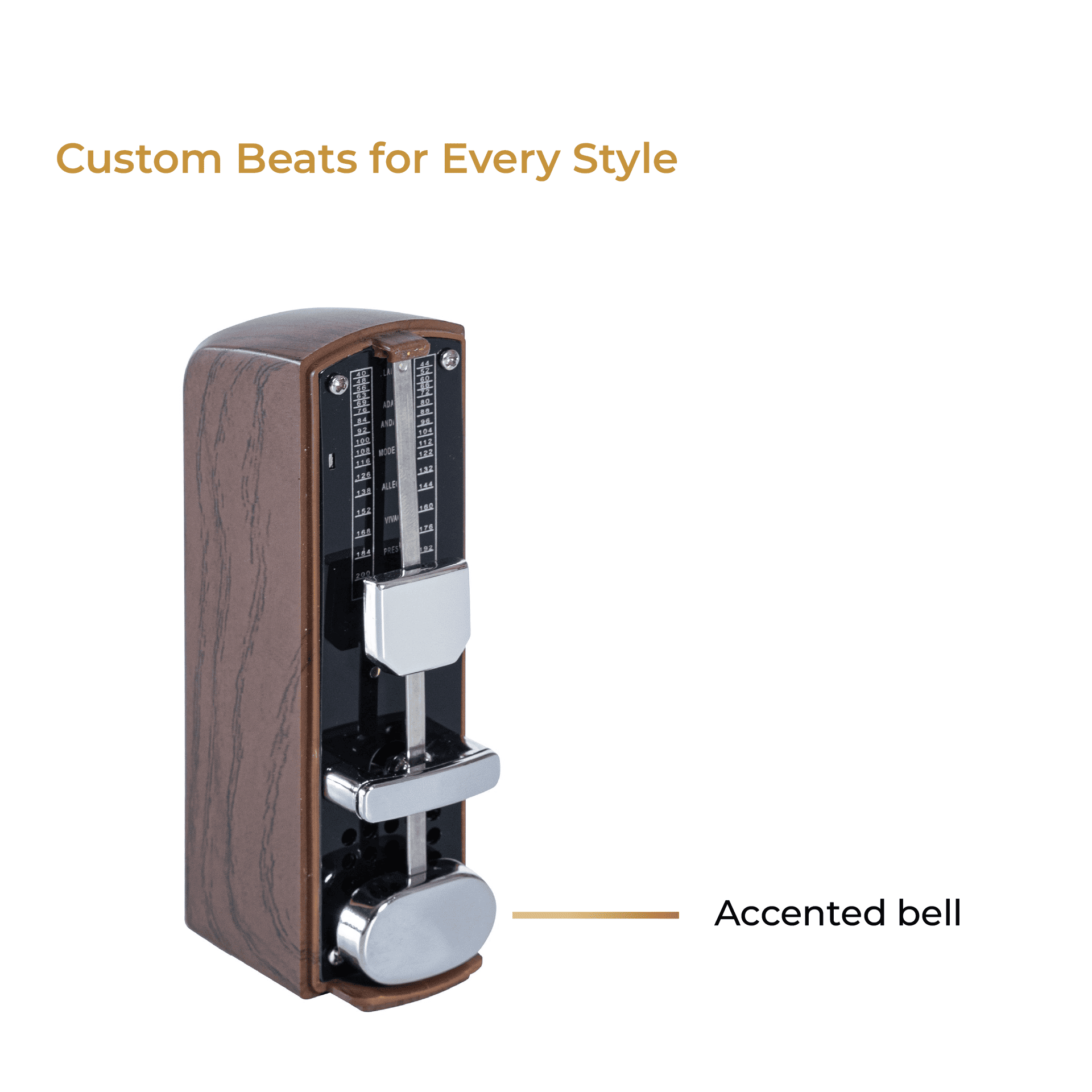 Brown Mini Metronome