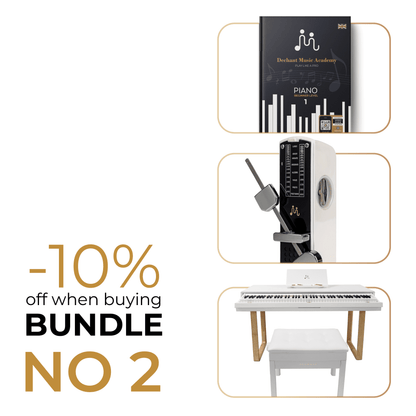 Bundle 2: Complete Musician’s Bundle – U - Leg Piano, Book, and Metronome