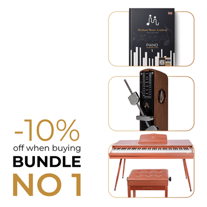 Bundle 1: Complete Musician’s Bundle – Piano, Book, and Metronome